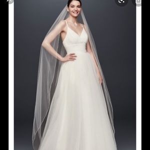 Brand New Chapel Length Bridal Veil - Ivory